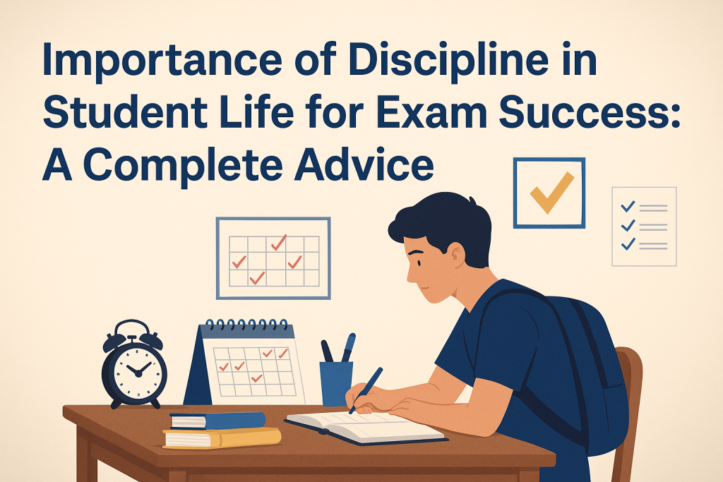 Importance of Discipline in Student Life for Exam Success