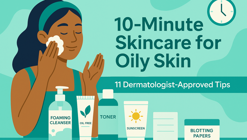 daily skincare routine for oily skin